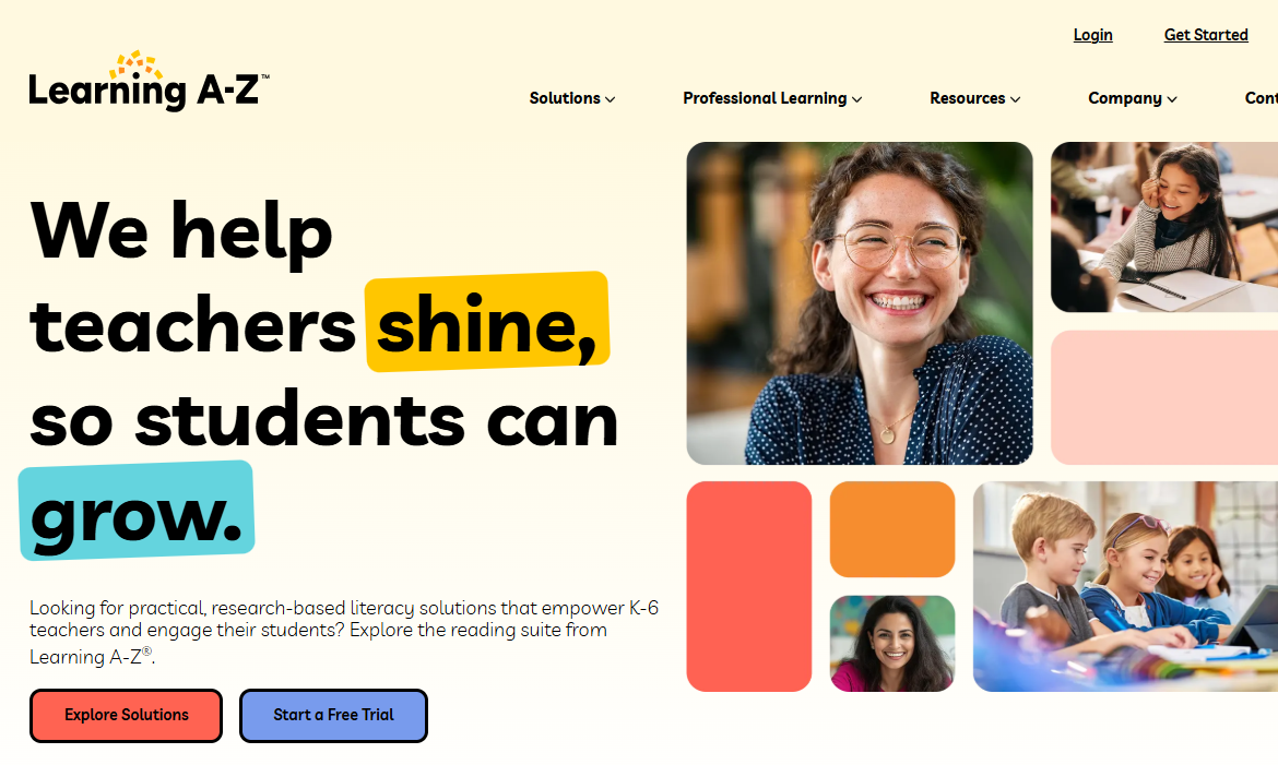Thay đổi lớn từ Learning A-Z: Mới về hình ảnh, sâu sắc hơn về giá trị